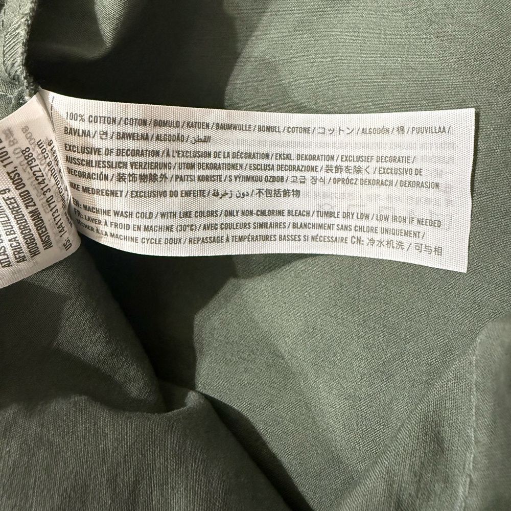 Abercrombie & fitch Olive green Hooded jacket with Pockets - Picture 14 of 15